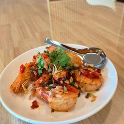 กุ้งคั่วพริกเกลือ