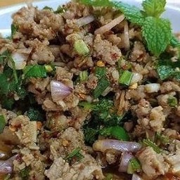 ลาบเนื้อ