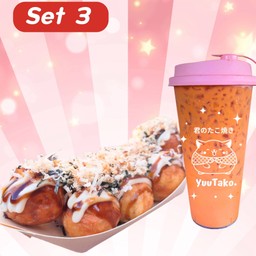 Set3 : Lต้นตำหรับ+ เครื่องดื่ม 1 แก้ว