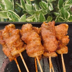 หมูทอดเสียบไม้ (แนะนำ)