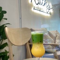 มัทฉะส้มยูสุโซดา