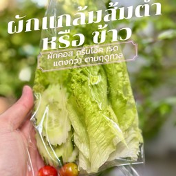 ผักแกล้ม ส้มตำ หรือ อาหาร