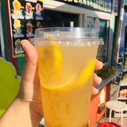 Honey lemon Soda size 16 oz