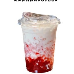 นมสดสตรอเบอรี่