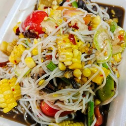 ตำซั่วข้าวโพดปูปลาร้า