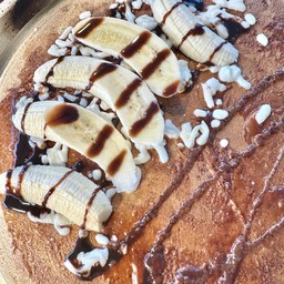 นูเทลล่า+กล้วยหอม+ชีสยืด