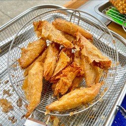 ฟองเต้าหู้ห่อเผือก 5 ชิ้น