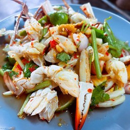 ปูแกะยำ 1,000 กรัมก่อนแกะ