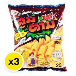 ตูมตาม ข้าวโพดอบกรอบ รสบาร์บีคิว