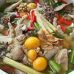 ต้มยำพวงไข่อ่อน (หม้อ)