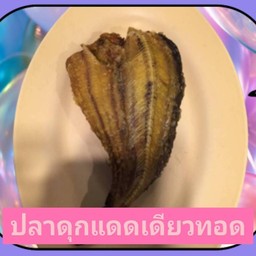 ปลาดุกแดดเดียวทอด