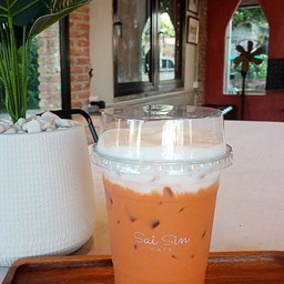 ชาไทยชีส  Thai Tea with Milk and Cheese