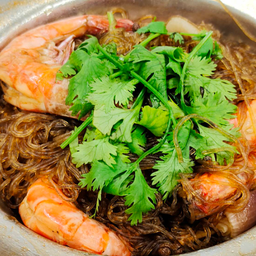 กุ้งอบวุ้นเส้น