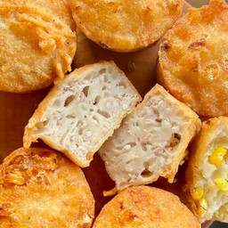 เผือกทอด 4 ชิ้น