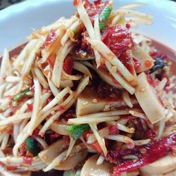 ตำหมูยอปูปลาร้า