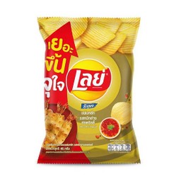 เลย์ร็อค รสหมึกย่างฮอตชิลลี่