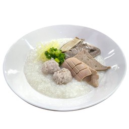 โจ๊กหมูผสมเครื่องใน