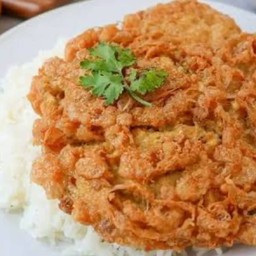 ข้าวไข่เจียวหมูสับ