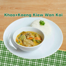 Khao+ Kaeng Kiew Wan Kai