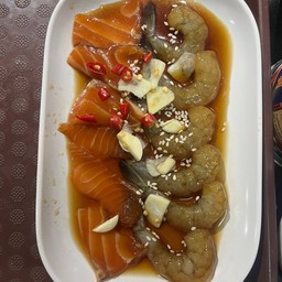 กุ้ง+ม่อน ดองอิ๋วจานพิเศษ