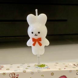 Rabbit candle