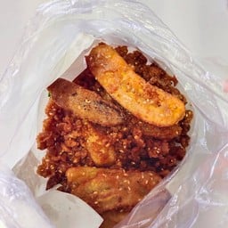 เจ๊ตา กล้วยทอด ข้าวเม่าทอด ตลาดนานาเจริญ
