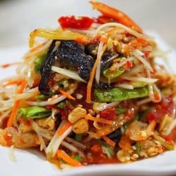 ตำไทยใส่ปู