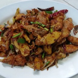ปลาทอดคั่วพริกแซ่บ