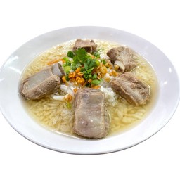 ข้าวต้มซี่โครงหมู.