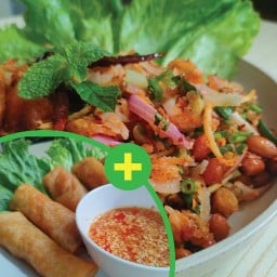 เจ้พรล่า ยำแหนมข้าวทอด บางใหญ่ซิตี้