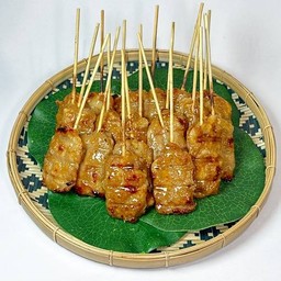 หมูปิ้งนมสด 20 ไม้