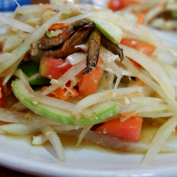 ส้มตำปู (ปูจืด/ไม่ใส่ปลาร้า)