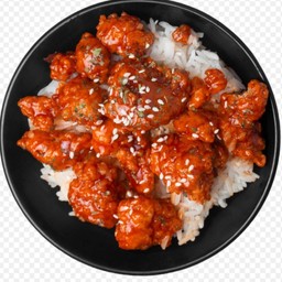 ข้าว ไก่กรอบ เกาหลี