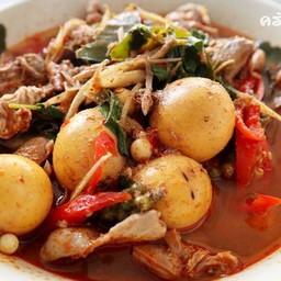 แกงป่าพวงไข่อ่อน (หม้อ)