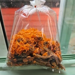 ปลากรอบ ถั่ว กุ้งแห้ง