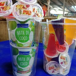 โยเกิร์ตมะพร้าวปั่นปีโป้