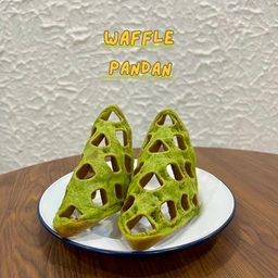 วาฟเฟิลใบเตย (2ชิ้น)