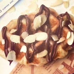 Nutella croffle