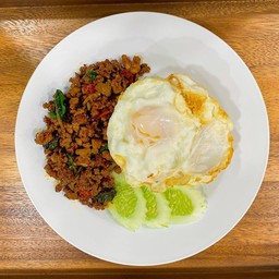 ข้าวกะเพราหมูสับ