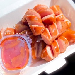 ไส้กรอกไก่ทอด [EM]