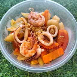 ข้าวผัดเปรี้ยวหวานทะเล