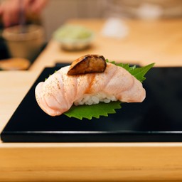 Salmon FoieGras Sushi
