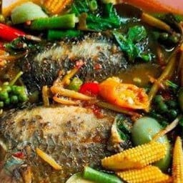 แกงป่าปลาหมอ (ถ้วย)