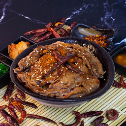 💥⭐Osaka Go ข้าวหน้าเนื้อ ระดับพรีเมี่ยม ข้าวหุงด้วยน้ำอัลคาไลน์ มิโดริซูชิ