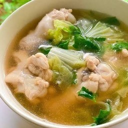 ต้มจืด น่องไก่+เนื้อไก่ เด็กชอบๆนะ