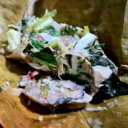 หมกปลาดุกใบยอ