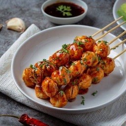 ลูกชิ้นปิ้ง หมูล้วน 5 ไม้