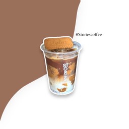 Iced Biscoff Latte (กาแฟบิสคอฟลาเต้)