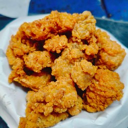 หนังไก่ทอดกรอบ