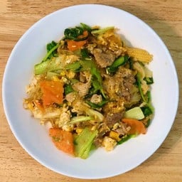 สุกี้แห้งหมู/ไก่